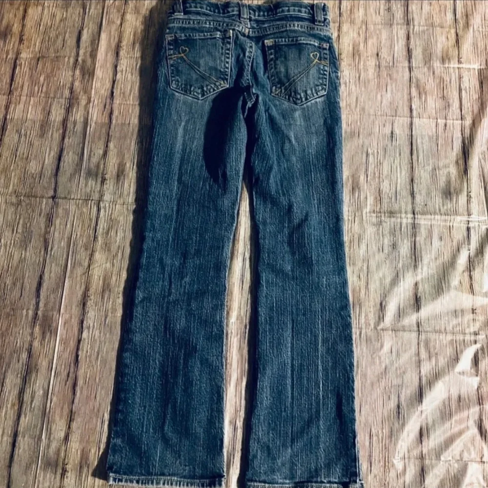 💞 Girls Size 10 Stretch Bootcut Denim Jeans